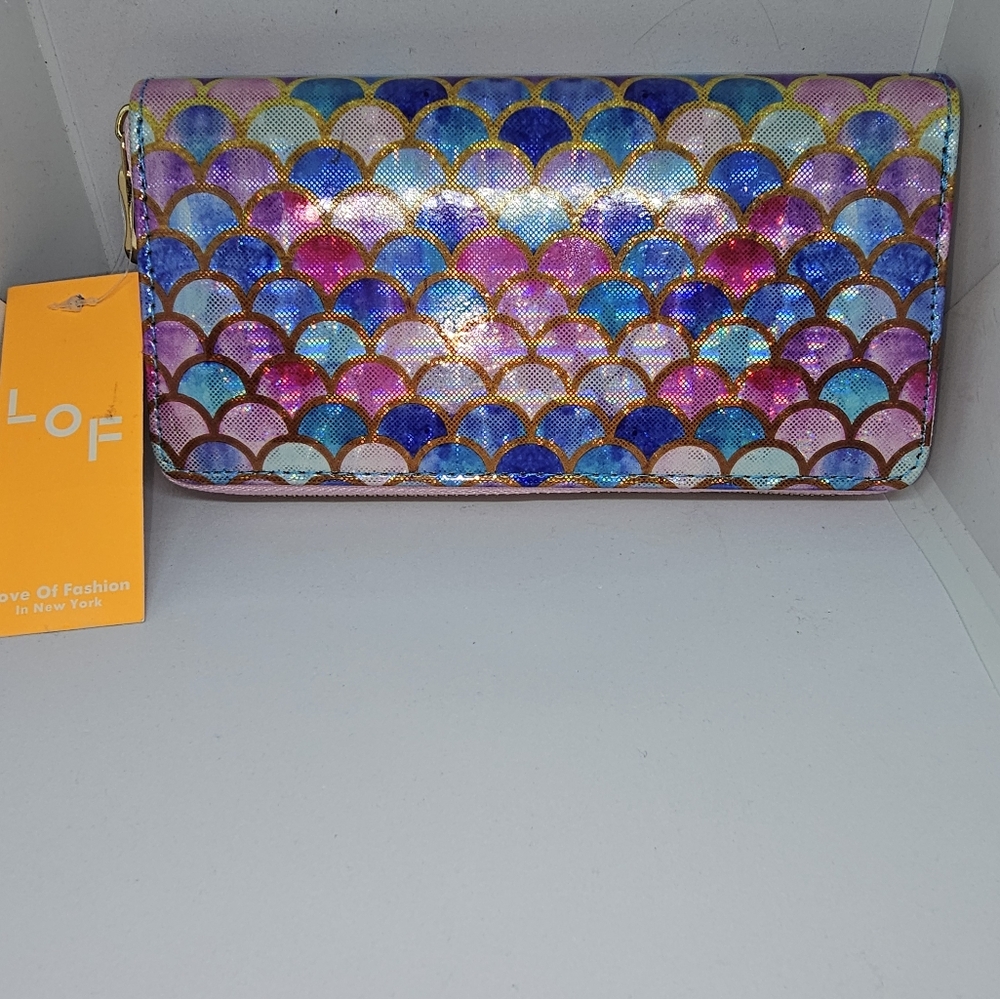 Mermaid Fish Scale Wallet